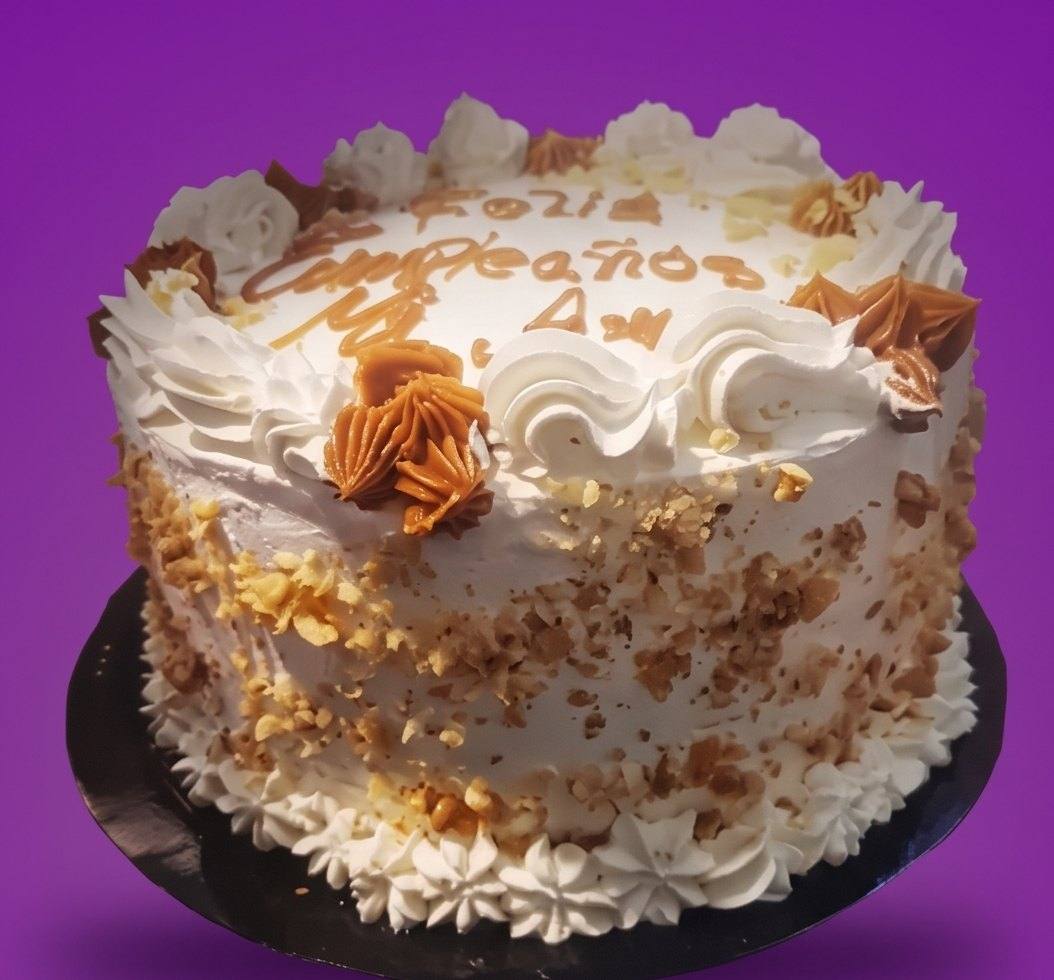 Torta tres leches con chocolate — vista 3/4