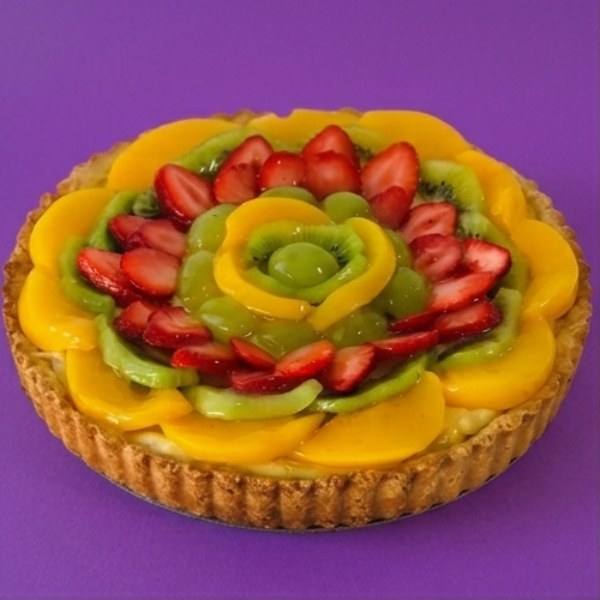 Tartaleta de frutas — vista 3/4