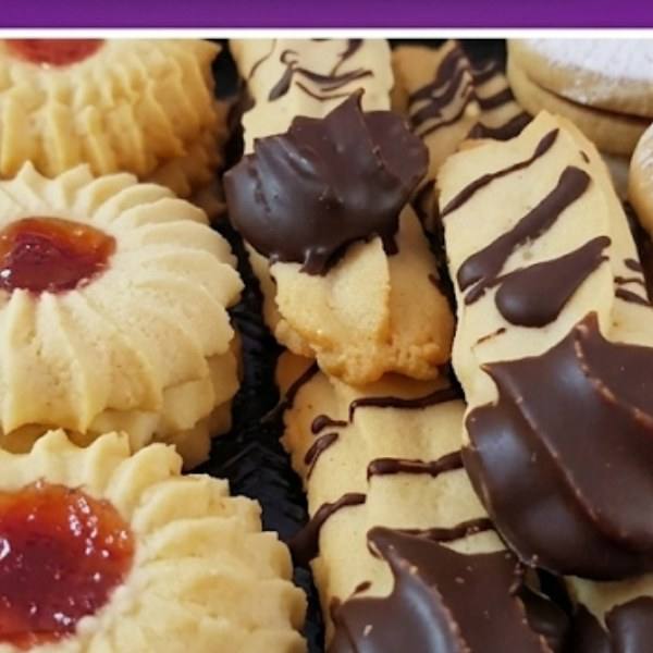 Galletas de mantequilla — primer plano